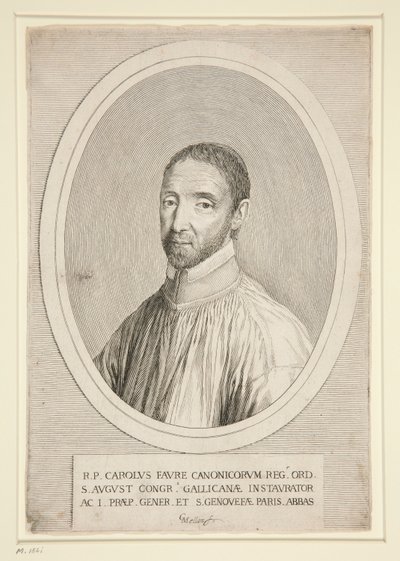 Portrait de Charles Favre - Claude Mellan