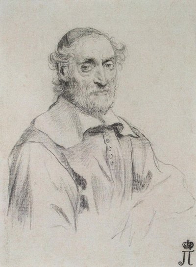 Portrait de Nicolas-Claude Fabri de Peiresc 1580-1637, 1636-1637 - Claude Mellan