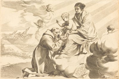 Saint François adorant l