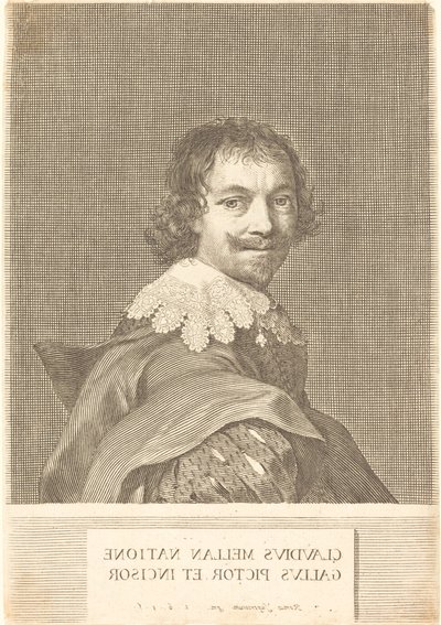 Autoportrait - Claude Mellan