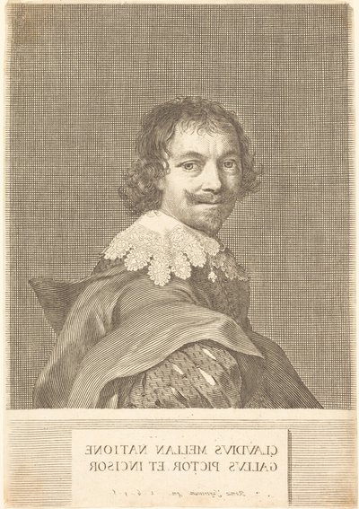Autoportrait - Claude Mellan