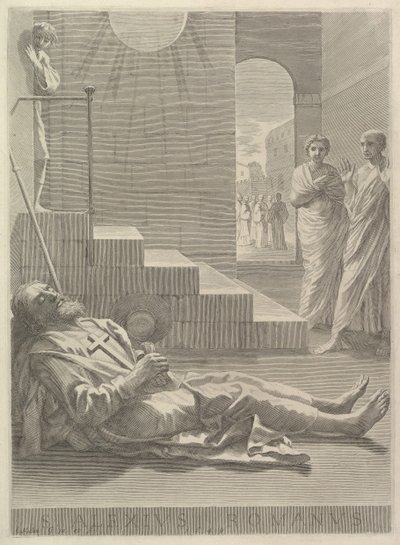 Saint Alexis, 1649 - Claude Mellan