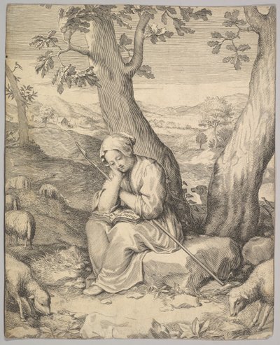 Sainte Geneviève - Claude Mellan