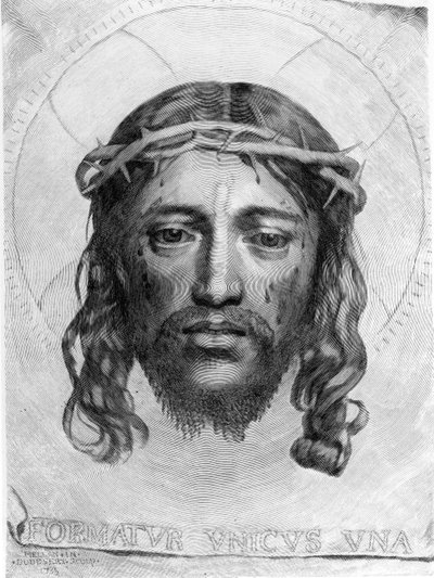 La Tête du Christ, 1735 - Claude Mellan