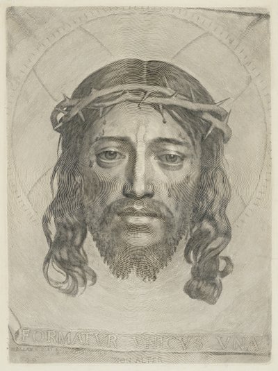 Le Suaire - Claude Mellan