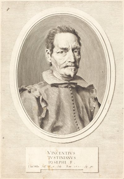 Vincenzo Giustiniani - Claude Mellan