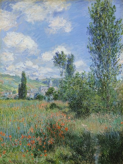 Vue de Vétheuil. 1880 - Claude Monet