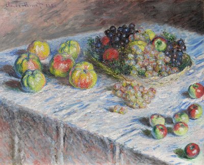 Pommes et raisins - Claude Monet