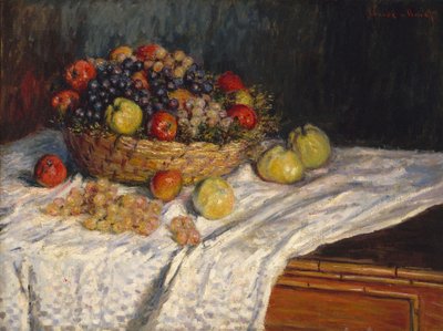 Pommes et raisins - Claude Monet