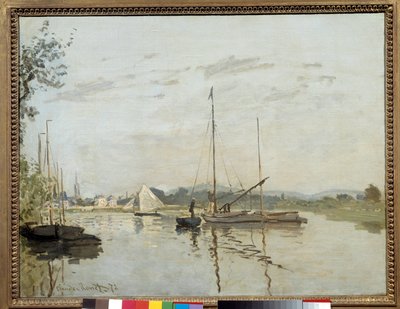 Argenteuil. Peinture de Claude Monet (1840-1926) 1872 Paris, Musée d