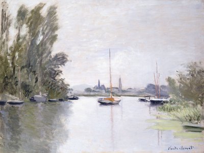 Argenteuil, vue du petit bras de la Seine, 1872 - Claude Monet