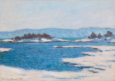 Au bord du fjord de Christiania - Claude Monet