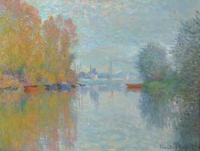 Automne sur la Seine, Argenteuil 1873 - Claude Monet