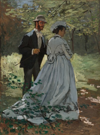 Bazille et Camille (Étude pour "Déjeuner sur l