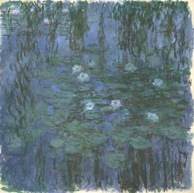 Nymphéas bleus - Claude Monet
