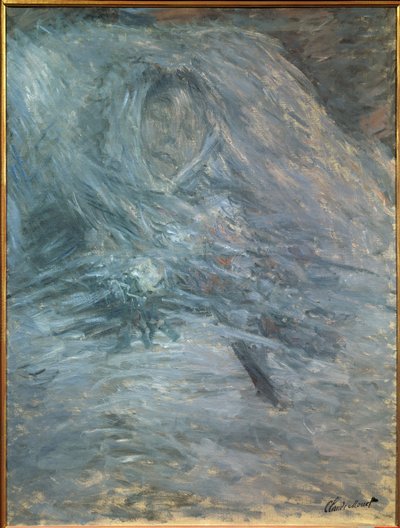 Camille sur son lit de mort - Claude Monet