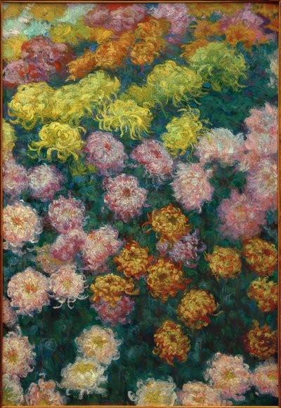 Parterre de chrysanthèmes, 1897 - Claude Monet