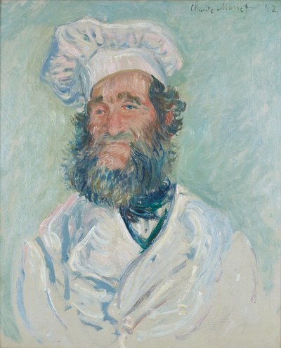 Le cuisinier (Le Père Paul) - Claude Monet