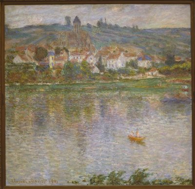 La ville de Vétheuil - Claude Monet