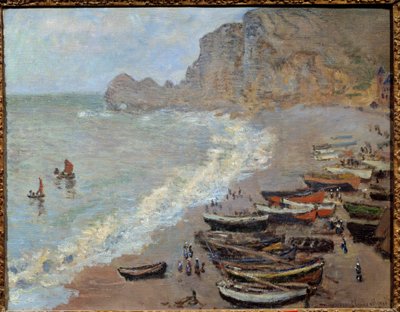 Étretat : la plage et la porte d