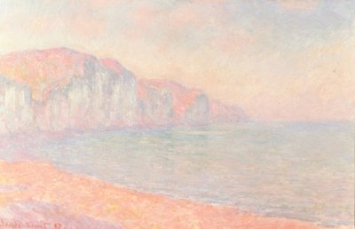 Falaises de Pourville, le matin - Claude Monet