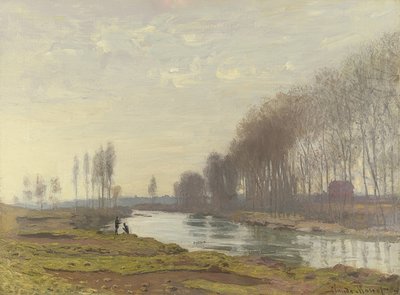 Bras de la Seine à Argenteuil (Petit Bras de la Seine, Argenteuil) - Claude Monet