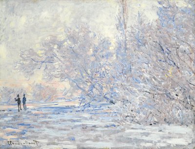 Le Givre à Giverny - Claude Monet