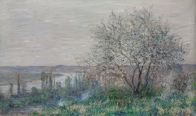 Ambiance printanière à Vétheuil. 1880 - Claude Monet