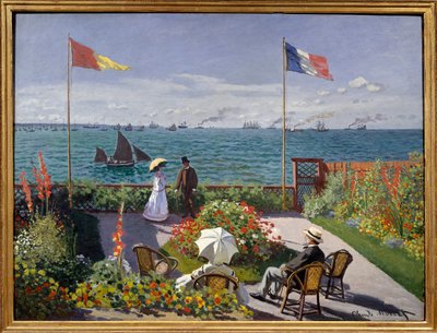 Jardin à Sainte-Adresse - Claude Monet