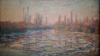 La débâcle sur la Seine 1880 - Claude Monet