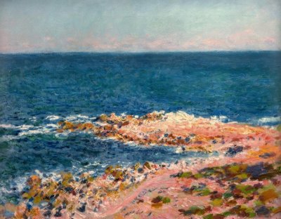 La Grande Bleue à Antibes - Claude Monet