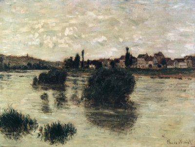 La Seine à Lavacourt - Claude Monet