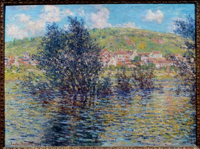 La Seine à Vétheuil, effet de soleil après la pluie - Claude Monet