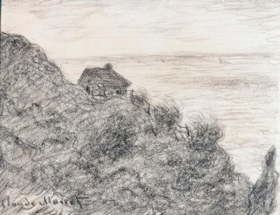 La cabane des douaniers près de Pourville - Claude Monet
