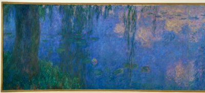 Le Bassin aux nymphéas avec saules, Le Matin aux saules - Claude Monet