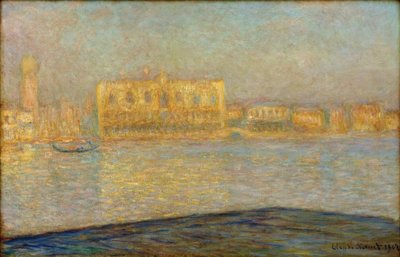 Le Palais Ducal vu de Saint-Georges Majeur - Claude Monet