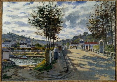 Le pont de Bougival - Claude Monet