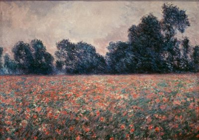 Les Coquelicots à Giverny - Claude Monet