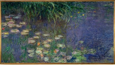 Les Nymphéas (huile sur toile) - Claude Monet