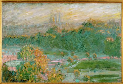 Les Tuileries (huile sur toile) - Claude Monet