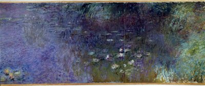 Les nymphéas : matin (détail) - Claude Monet