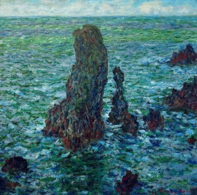 Les pyramides de Port-Coton - Claude Monet