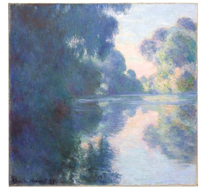 Matinée sur la Seine, 1897 - Claude Monet