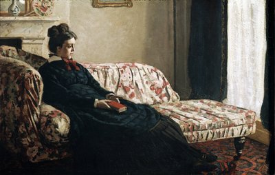 Méditation ou Madame Monet sur le canapé - Claude Monet