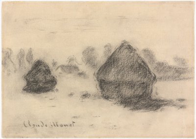 Monet - Piles de blé, 1891, 2013.986 - Claude Monet