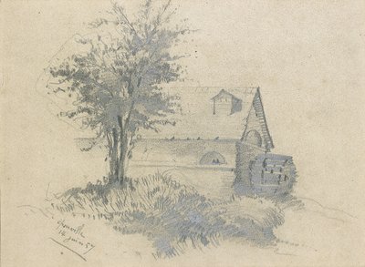 Moulin sur la Lézarde, 1857 - Claude Monet