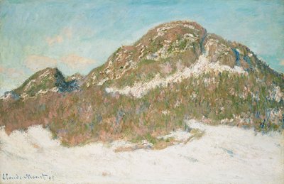 Mont Kolsaas, effet de lumière, 1895 - Claude Monet