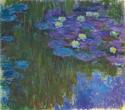 Nymphéas en fleur - Claude Monet