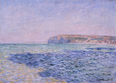 Ombres sur la mer, les falaises à Pourville - Claude Monet