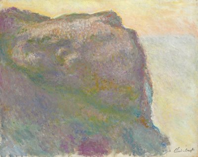 Sur la falaise, au Petit Ailly, 1896 - Claude Monet